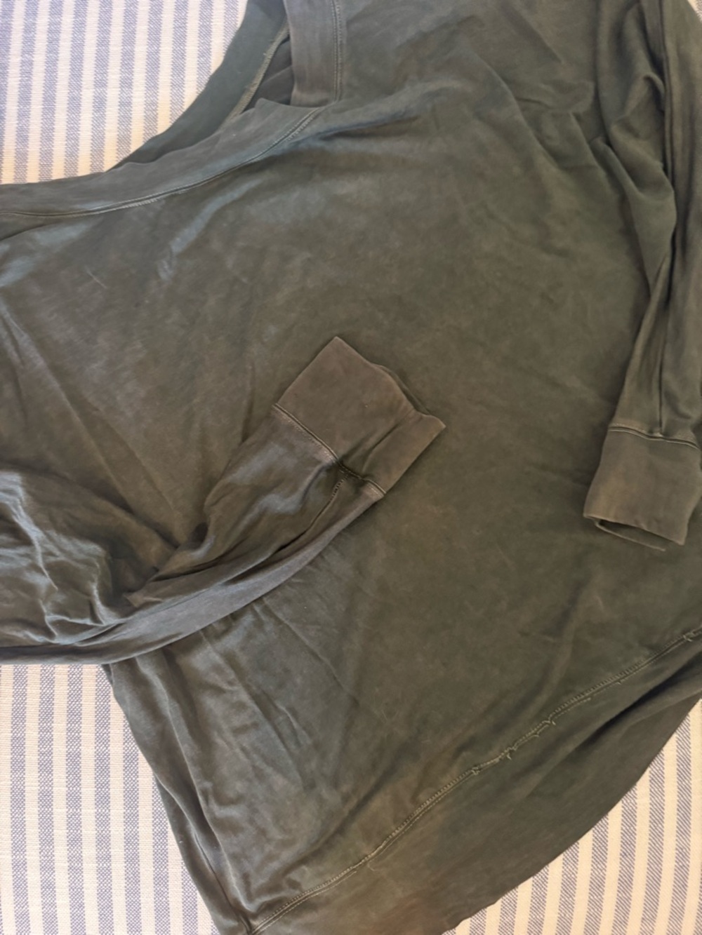Olive Green Long Sleeve Tee